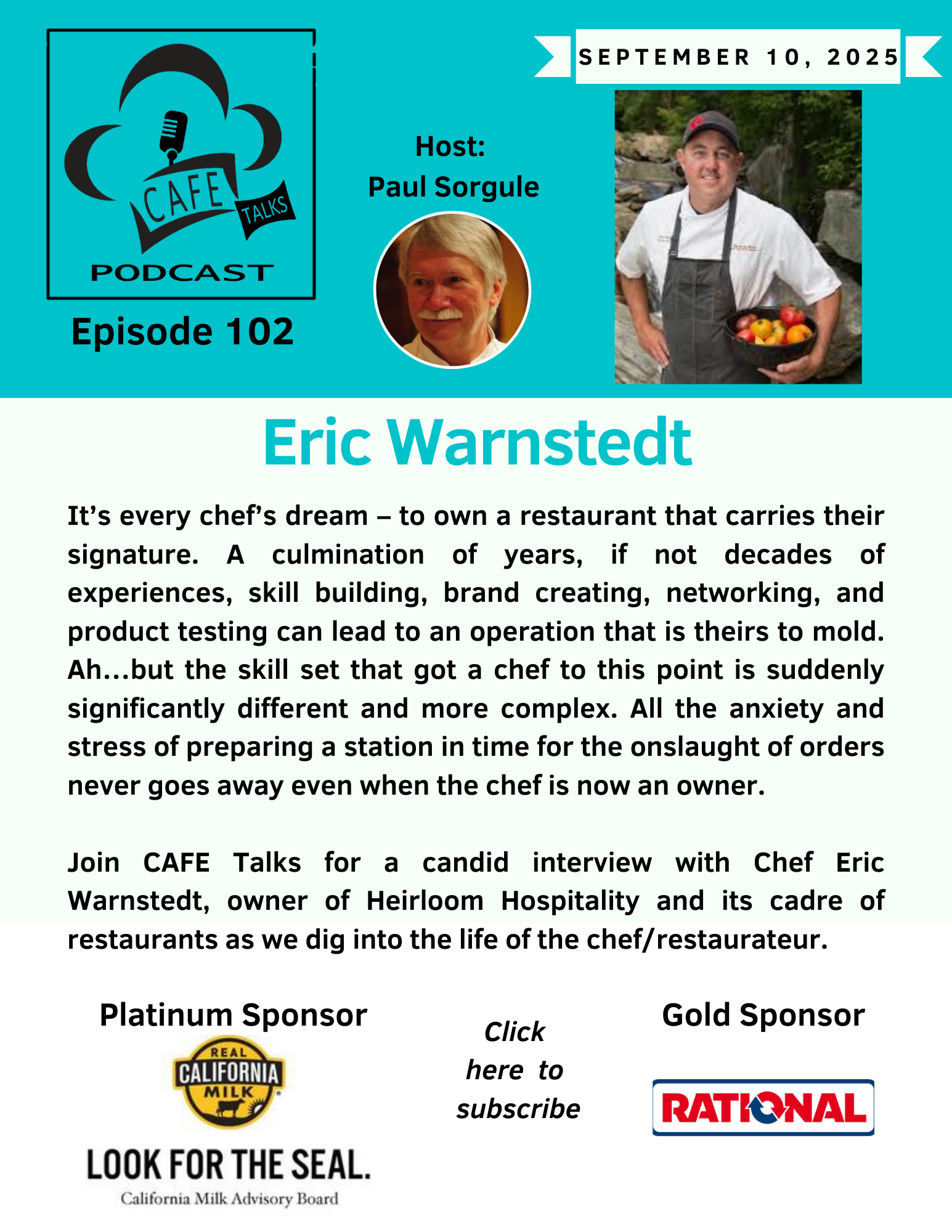 CAFE Talks Podcast 102 Teaser