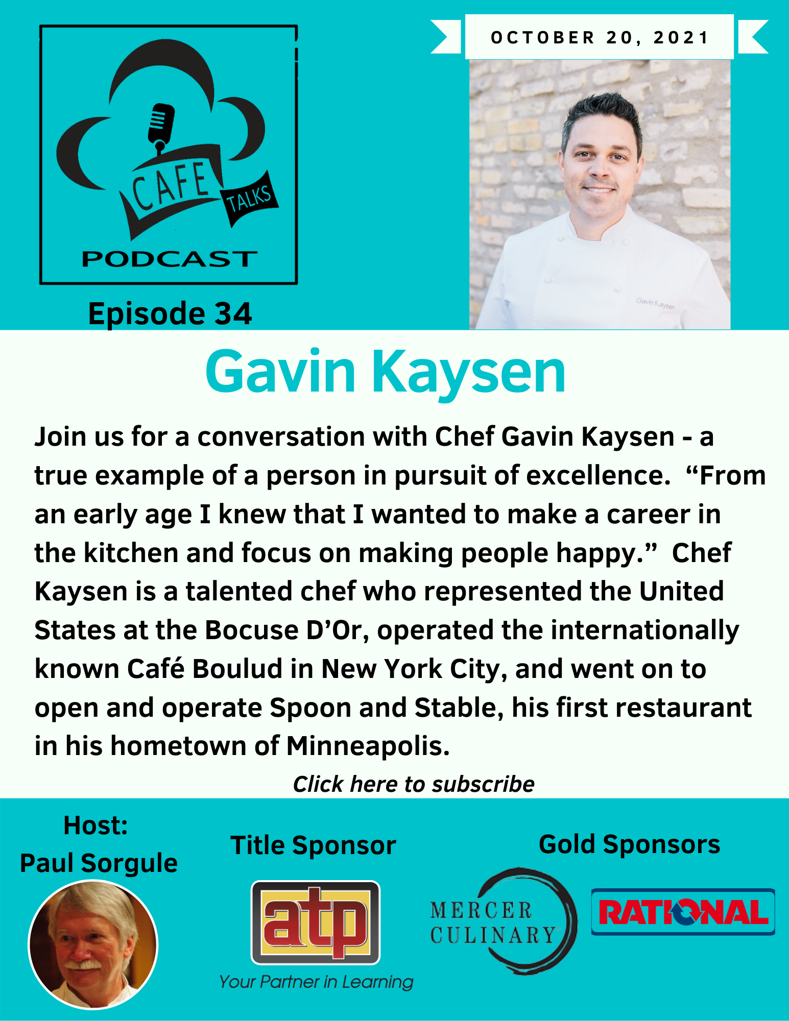 Gavin Kaysen 34 AD Teaser