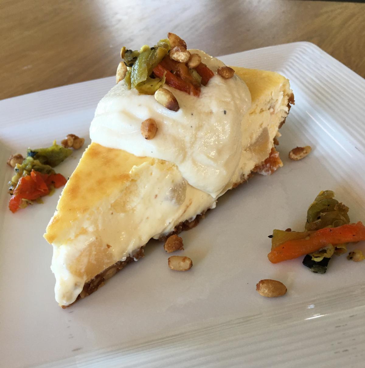 Pear Cheesecake Green Chili