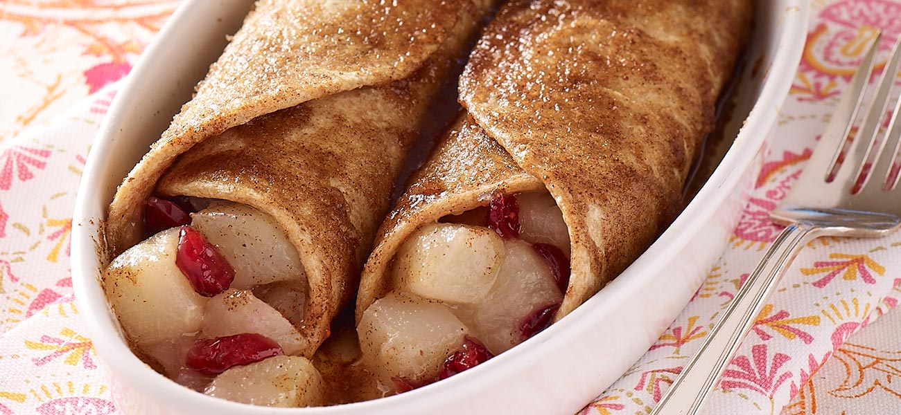 pear breakfast rollups