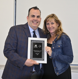 Worcester Technical High School Instructor Phil Cropper Received National Green Award
