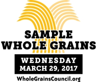 Whole Grain Sampling Day is March 29, 2017